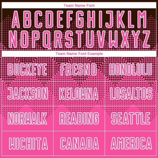 Benutzerdefiniertes braun-rosa-weißes Sublimations-Fußballtrikot