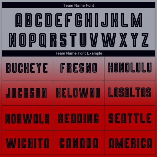 Benutzerdefinierte grau schwarz-rot Sublimation Langarm Fade Fashion Fußball Uniform Jersey Benutzerdefinierte grau schwarz-rot Sublimation Langarm Fade Fashion Fußball Uniform Jersey