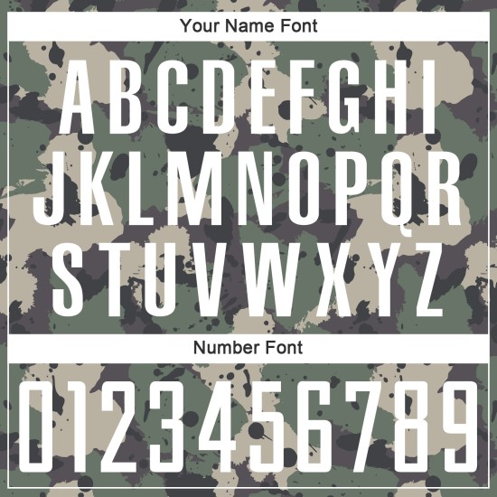 Benutzerdefinierte Camo Weiß-Schwarz Sublimation Salut an den Dienst Fußball Uniform Trikot