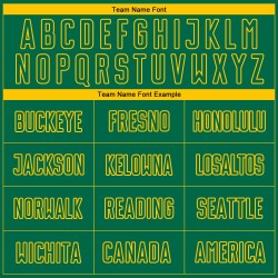 Benutzerdefinierte Kelly Grün Gelb Nadelstreifen Verblassen Mode Sublimation Fußball Uniform Jersey