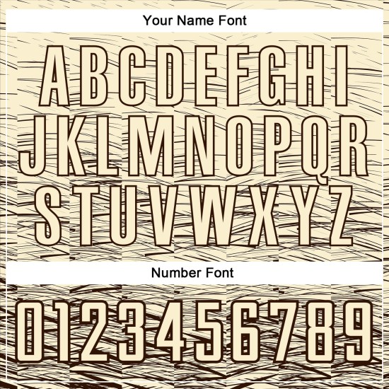 Benutzerdefiniertes cremebraunes Sublimations-Fußballtrikot