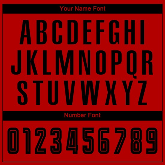 Benutzerdefiniertes rot-schwarzes Sublimations-Fußballtrikot Benutzerdefiniertes rot-schwarzes Sublimations-Fußballtrikot